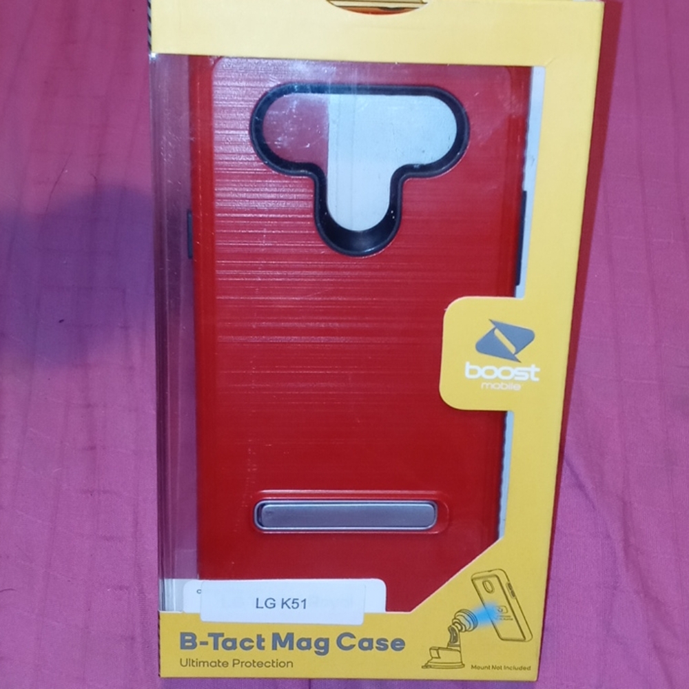 Red phone case